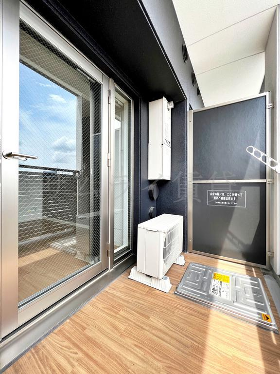 プレサンス名古屋幅下ファビュラスのバルコニー