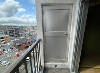 【バルコニー】 | 春日原パークマンション