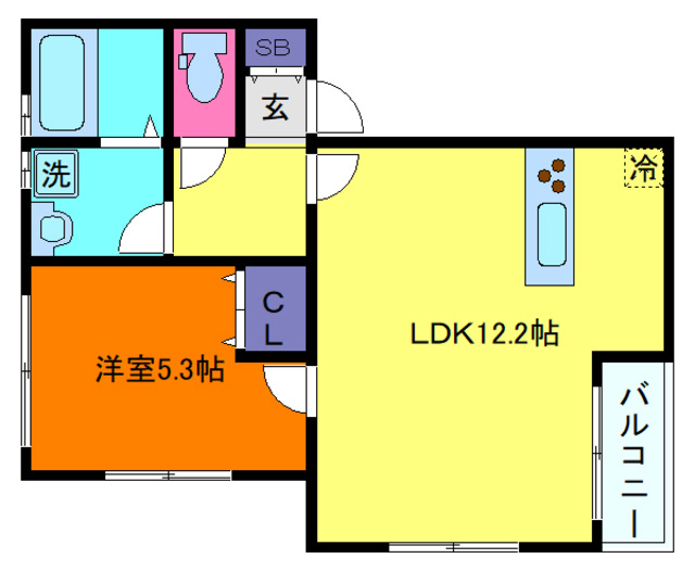 プライム御影本町の間取り