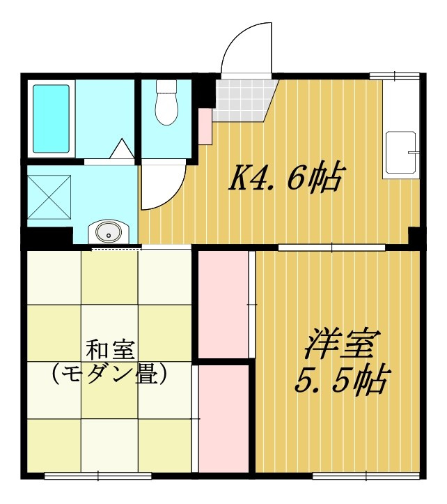 フォンテーヌ柏の間取り
