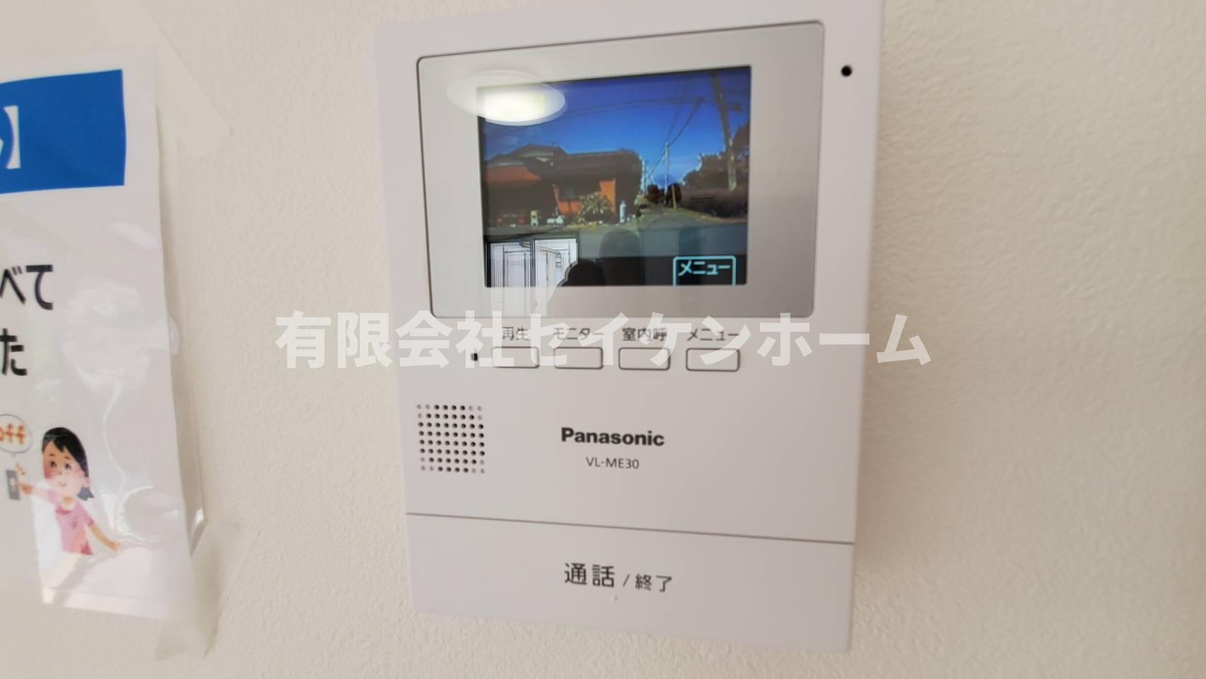 深谷市高島　中古戸建　リフォーム済の防犯設備