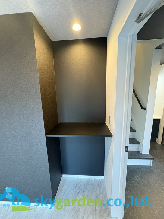 茅ヶ崎市高田1丁目　新築戸建　全1棟1号棟のその他|ちょっとしたものを飾れる棚がうれしい