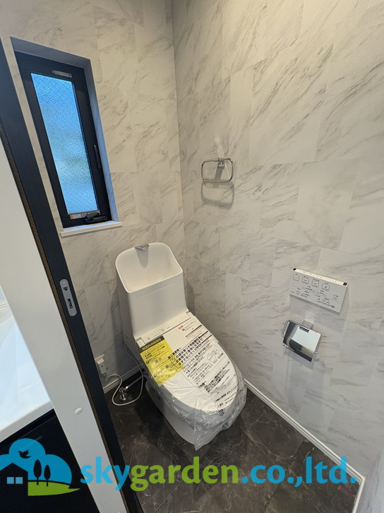 茅ヶ崎市高田1丁目　新築戸建　全1棟1号棟のトイレ