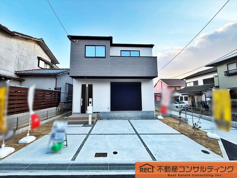 神戸市東灘区鴨子ヶ原3丁目　新築戸建　2号棟の外観|21帖の広々LDK