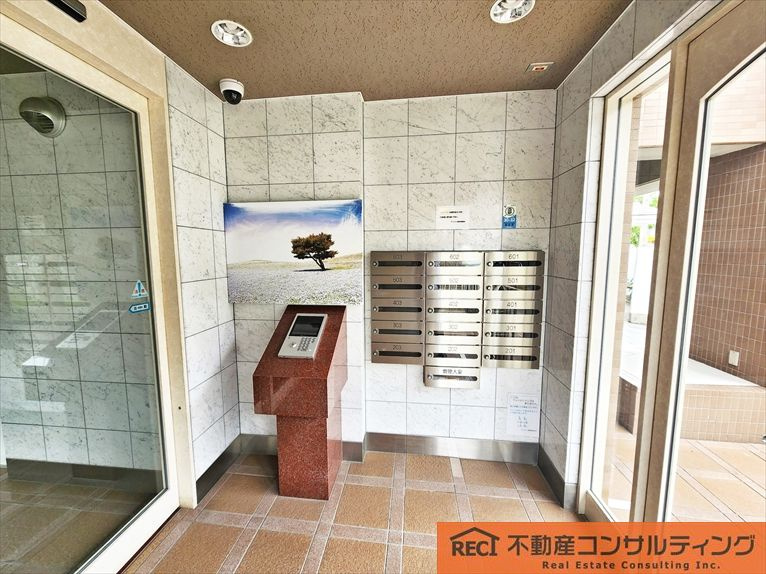 サンパイン御影のエントランス