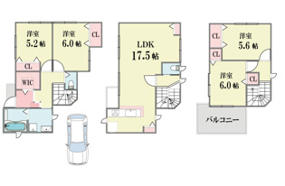 センチュリータウン塚口本町2丁目の間取り