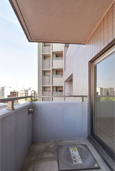 レジデンス名古屋千代田のバルコニー