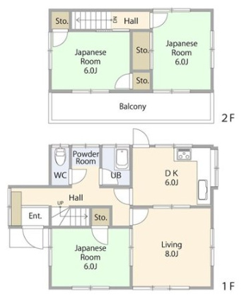 【間取り】 | 伊東市瓶山一丁目　戸建