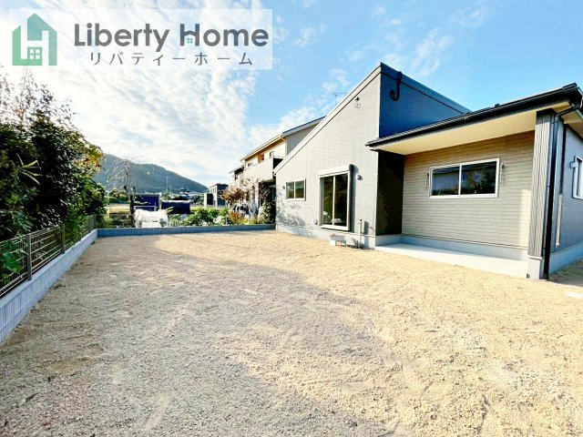 第1石岡市下林　新築戸建の庭