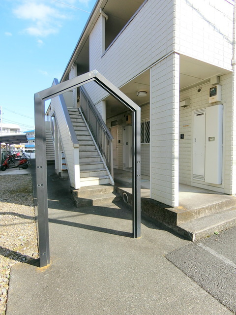 シティハイム　ベルウッド河辺のエントランス