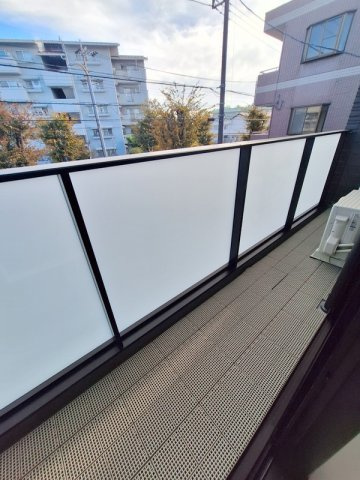 （仮称）南区大谷口メゾンのバルコニー