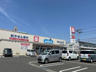 【周辺】 | 仮称）泉大津市二田町新築アパート | ウエルシア泉大津下条店まで762ｍ
