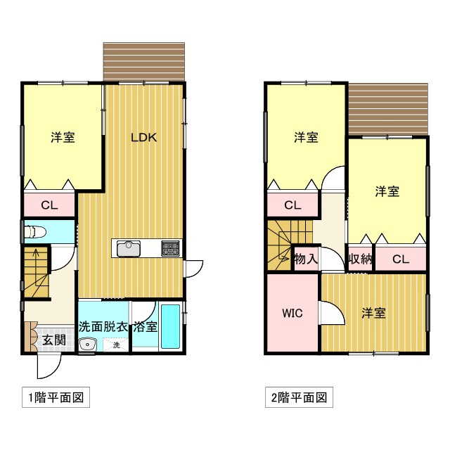 月見ヶ丘2丁目の間取り