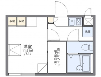 【間取り】 | レオパレスサンイッコー