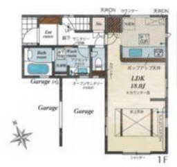 【間取り】 | さいたま市岩槻区岩槻　新築分譲住宅