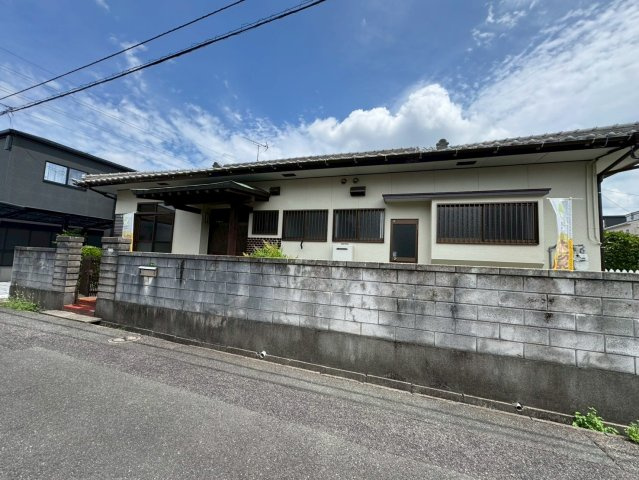 【認定中古】小倉南区中貫1丁目　ー平屋ー4LDK　【小倉南区　中古戸建て】の外観|外壁塗装済のリフォーム物件♪【小倉南区　中古戸建】