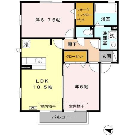 グランメール(ふじみ野)の間取り