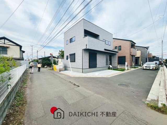 【前面道路含む現地写真】 | ピュアガーデン鴻巣加美2期　新築戸建　全4棟　1号棟