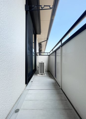 ピュアメゾン　Ａ棟のバルコニー