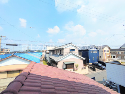 【展望】 | 豊川市三蔵子町野河薮 中古戸建て | バルコニーからの展望です