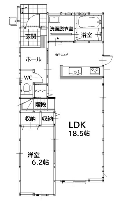 【間取り】の画像