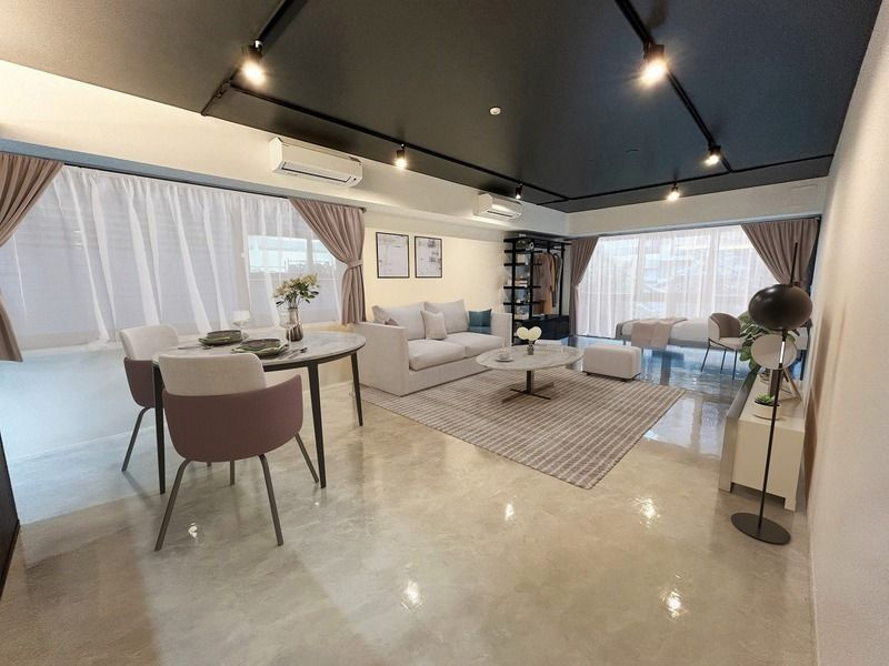 グランカーサ六本木の居間・リビング