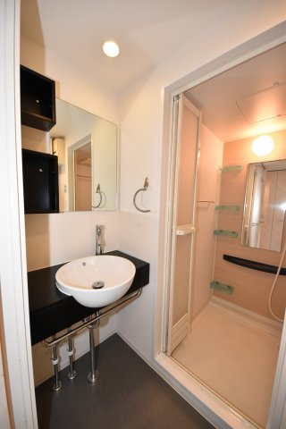 セレニテ北浜の洗面所|使いやすい洗面所です