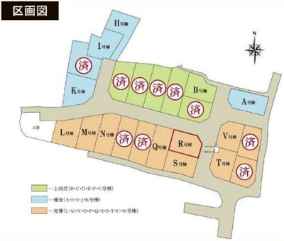 【区画図】 | 大津市穴太1丁目16付近　新築戸建 | S号棟