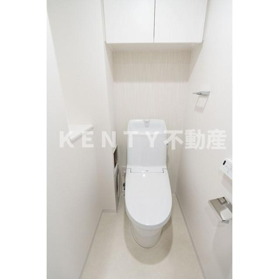 【トイレ】 | スタイリオ池上ＷｅＬＬ | 落ち着いた色調のトイレです