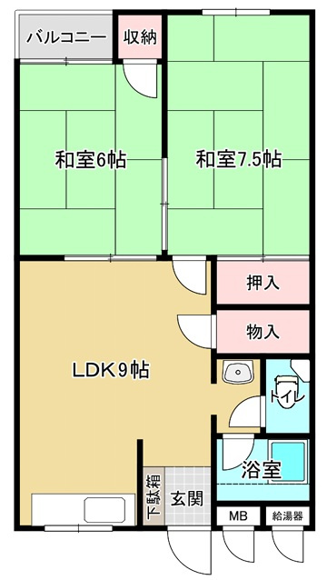 蛍池ハイツ西棟の画像