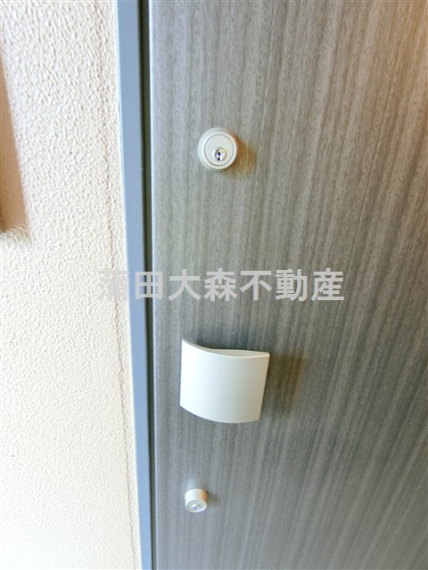 ガリシア下丸子リバーサイドの玄関