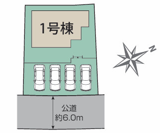 【区画図】 | 蓮田市椿山１丁目　新築分譲住宅