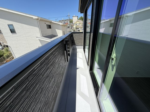 明石市大久保町山手台２丁目新築戸建１号棟のバルコニー