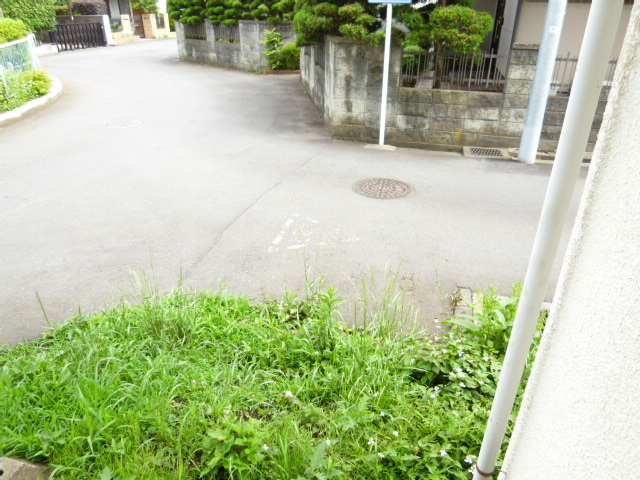 稲森荘のバルコニー