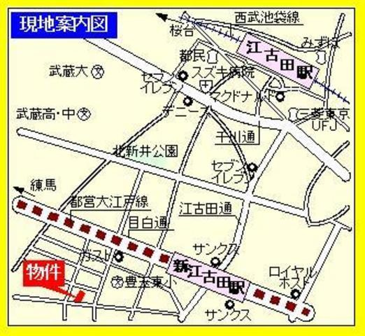 エスポワールの地図|★現地ご案内図です★