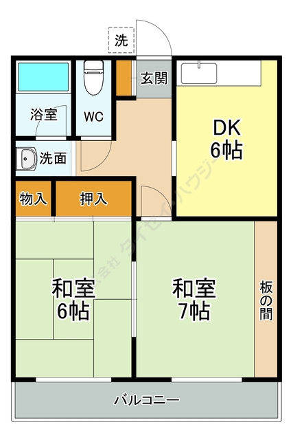 センテレオの間取り