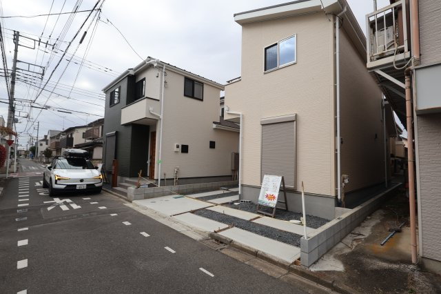 《仲介手数料無料》久喜市久喜東１丁目22-17新築一戸建ていろどりアイタウンの外観|撮影日 2025年11月6日 11:50 曇り