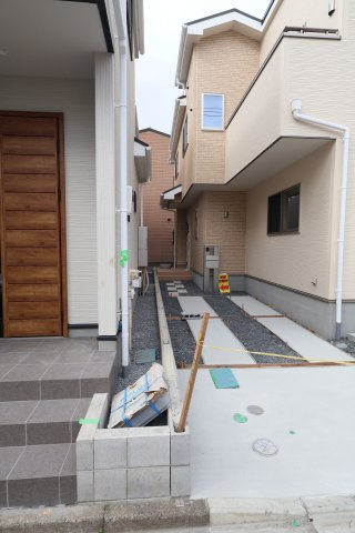 《仲介手数料無料》久喜市久喜東１丁目22-17新築一戸建ていろどりアイタウンの外観|撮影日 2025年11月6日 11:50 曇り