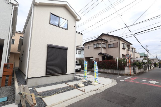 《仲介手数料無料》久喜市久喜東１丁目22-17新築一戸建ていろどりアイタウンの外観|撮影日 2025年11月6日 11:50 曇り