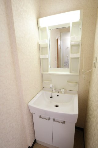 カトレヤマンションの洗面所