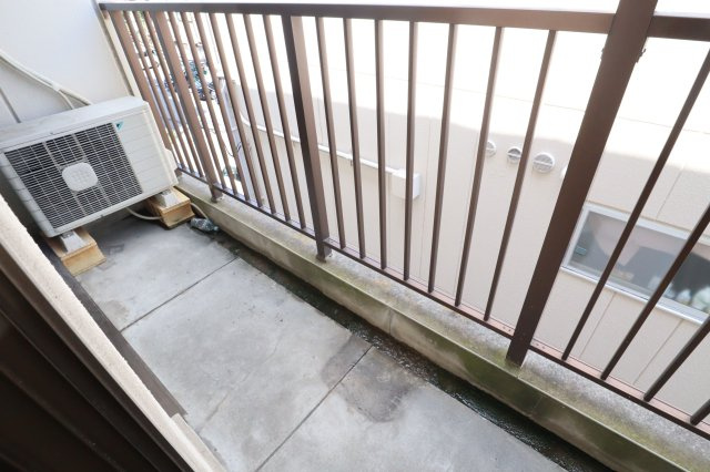 カトレヤマンションのバルコニー
