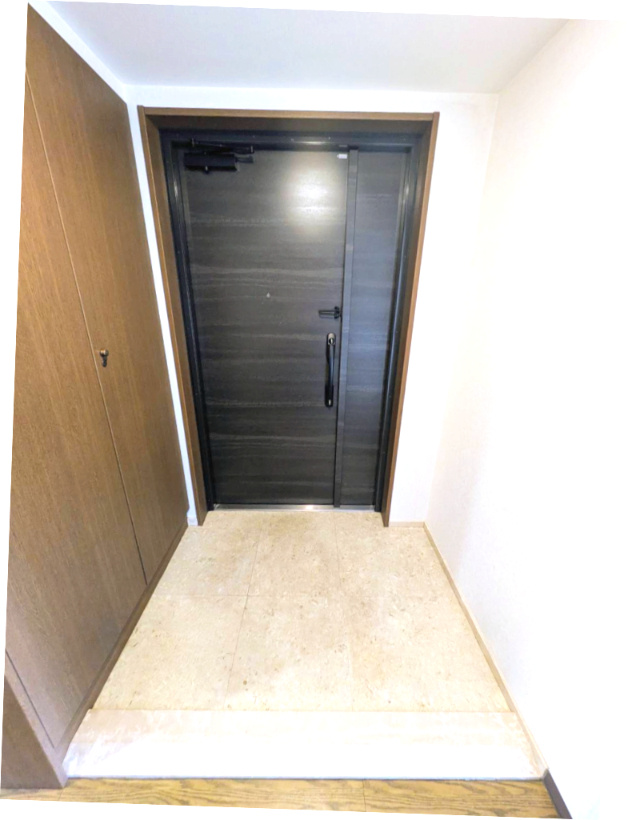 須磨パークヒルズA棟の玄関|玄関内側