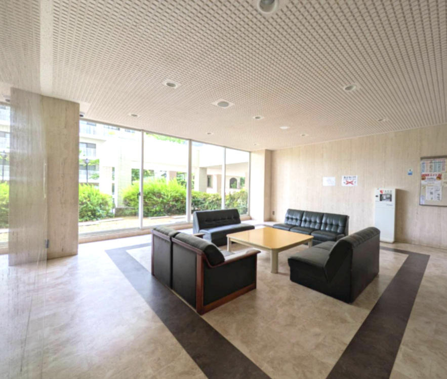 須磨パークヒルズA棟のロビー