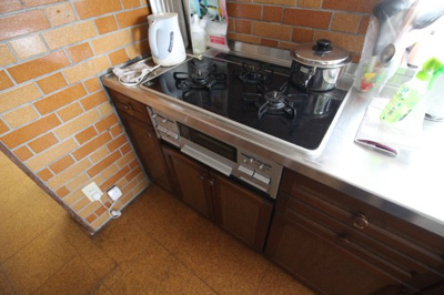 【キッチン】 | 宇部市大字船木（平屋）273坪 | LPガスコンロ