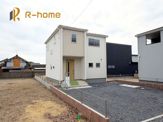 第1常総市東野原　新築戸建て　3号棟の外観|ご予約を頂ければ、『平日』はもちろん『早朝』や『夜間』もご見学可能です♪お気軽にお申し付けください♪