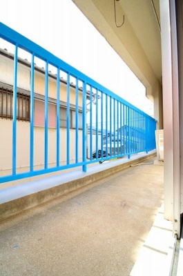 【バルコニー】 | 井上コーポ | バルコニー付きです