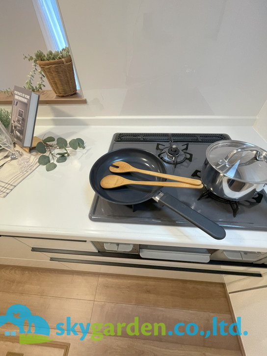 茅ヶ崎市柳島　新築戸建　全1棟1号棟のキッチン