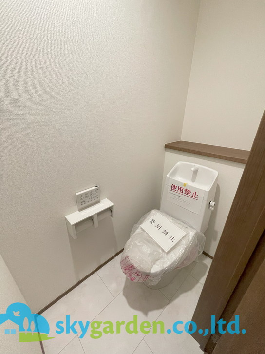 茅ヶ崎市柳島　新築戸建　全1棟1号棟のトイレ