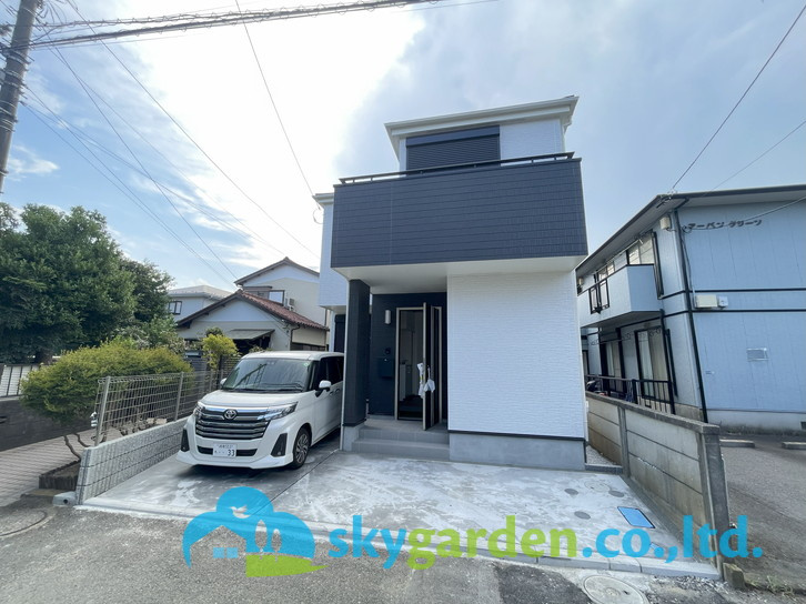 茅ヶ崎市柳島　新築戸建　全1棟1号棟の外観