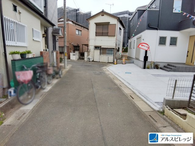 新築／富士見市上沢2期の前面道路含む現地写真|2026年3月撮影